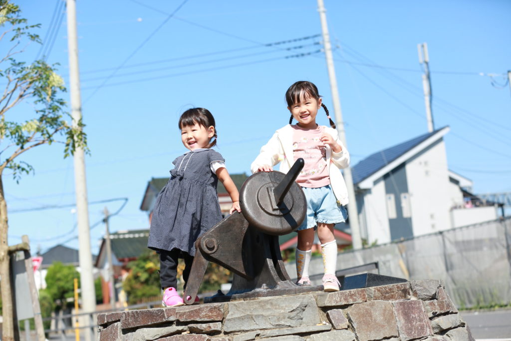 宮代町で遊ぶ子どもたち