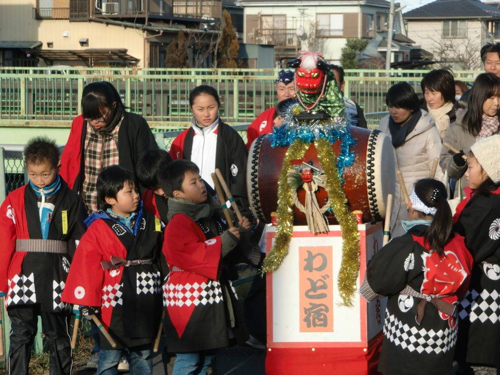 こども達によるお囃子