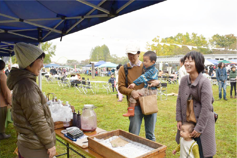 新しい村　イベントの様子