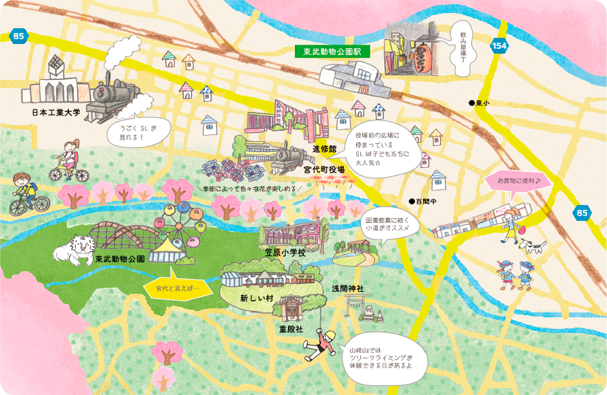 宮代さんぽ 東武動物公園駅でぶらり編 みやしろで暮らそっ 宮代さんぽ 東武動物公園駅でぶらり編 みやしろで暮らそっ