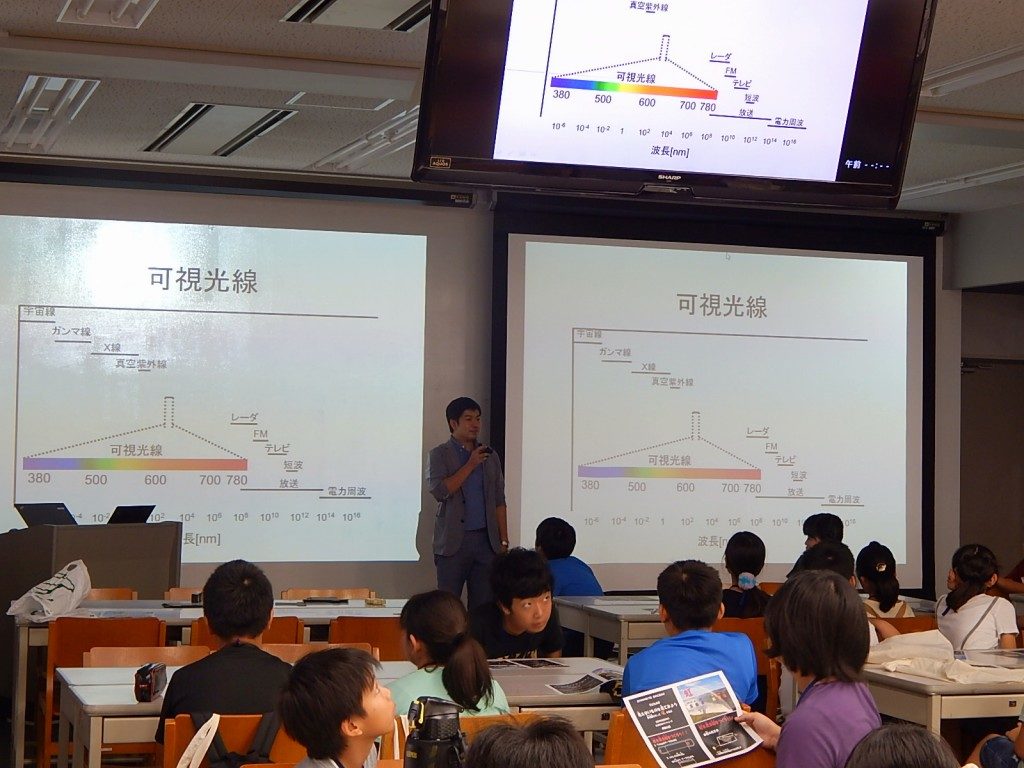 子ども大学講義風景