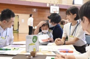 子どもと一緒のワーク